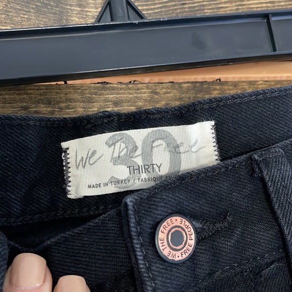 🔥Free People stove pipe jeans black - Picture 8 of 11